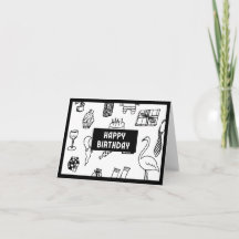 Tarjeta de cumpleaños feliz