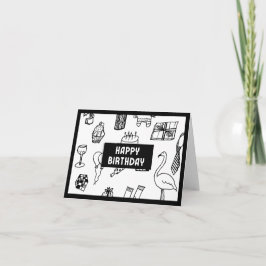 Tarjeta de cumpleaños feliz