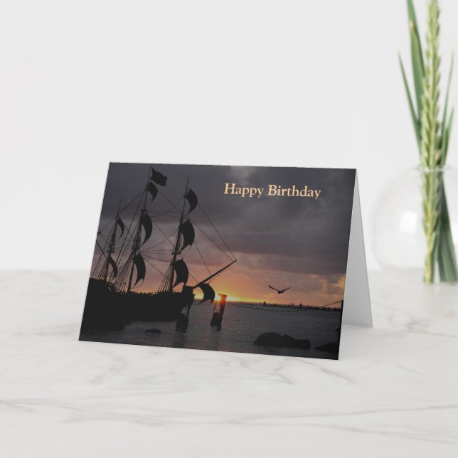 Tarjeta de cumpleaños feliz (Anverso)