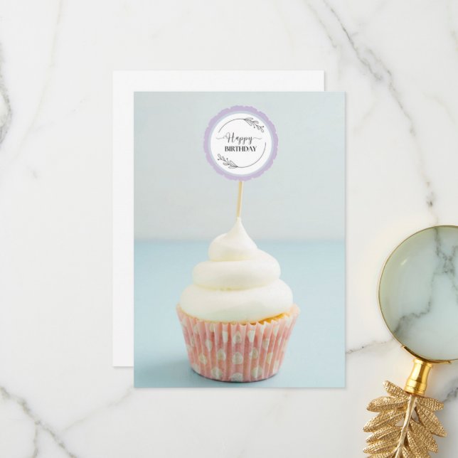 Tarjeta de cumpleaños feliz (Anverso/Reverso In Situ)