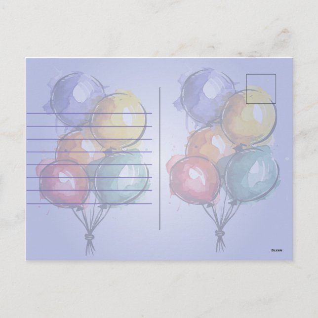 Tarjeta de cumpleaños feliz (Reverso)