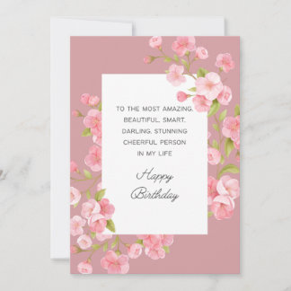 Tarjeta de cumpleaños feliz 