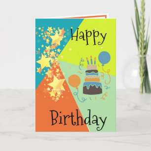 Tarjeta de cumpleaños feliz