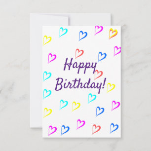 Tarjeta de cumpleaños feliz