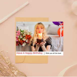 Tarjeta de cumpleaños feliz