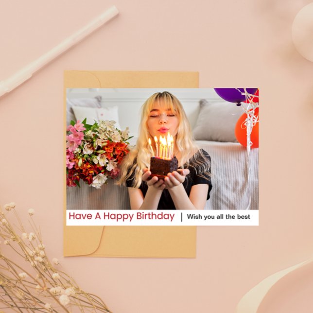 Tarjeta de cumpleaños feliz (Happy Birthday Card)