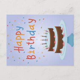 Tarjeta de cumpleaños feliz