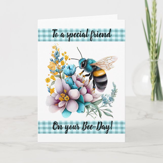 Tarjeta de cumpleaños feliz (Anverso)