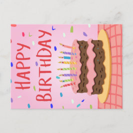 Tarjeta de cumpleaños feliz