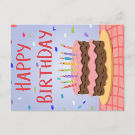 Tarjeta de cumpleaños feliz