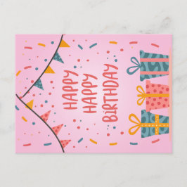Tarjeta de cumpleaños feliz