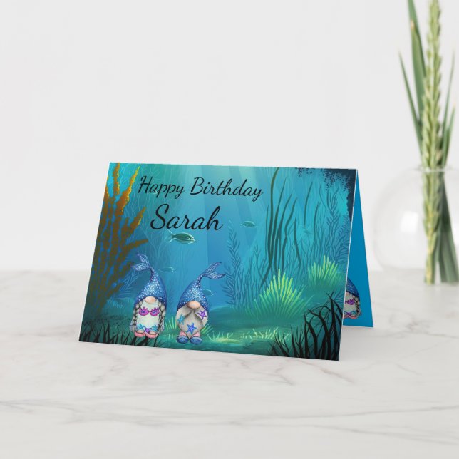 Tarjeta de cumpleaños feliz (Anverso)