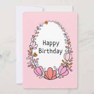 Tarjeta de cumpleaños feliz