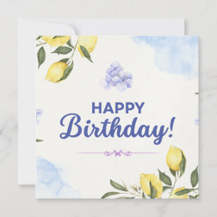 Tarjeta de cumpleaños feliz