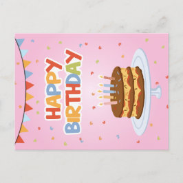 Tarjeta de cumpleaños feliz
