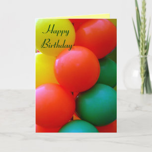 Tarjeta de cumpleaños feliz