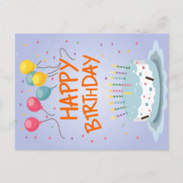 Tarjeta de cumpleaños feliz