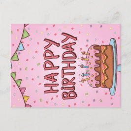 Tarjeta de cumpleaños feliz