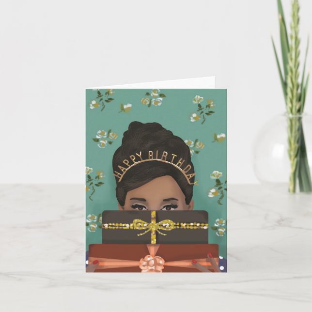 Tarjeta de cumpleaños feliz (Anverso)