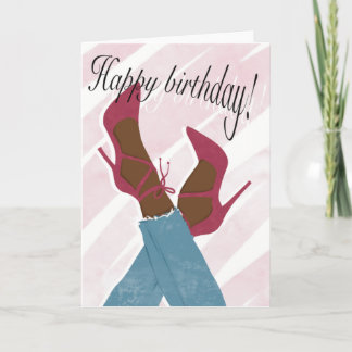 Tarjeta de cumpleaños feliz Artestro™ para mujeres