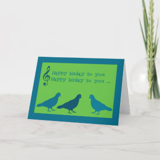 Tarjeta de cumpleaños feliz Birday