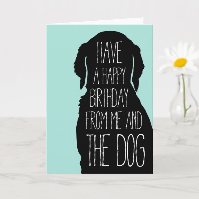 Tarjeta de cumpleaños Feliz cumpleaños de mí y el  (Planta pequeña)