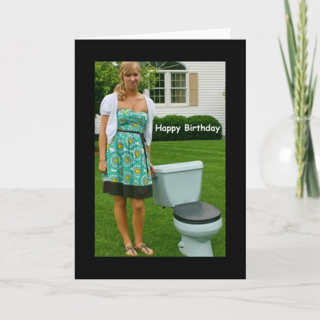 Tarjeta De Cumpleaños "Feliz Cumpleaños Y Todo Eso (Anverso)