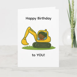 Tarjeta de cumpleaños feliz de chicas con diseño d