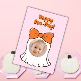 Tarjeta de cumpleaños feliz de Halloween