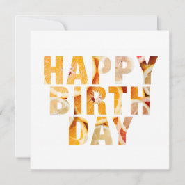 Tarjeta de cumpleaños feliz de la IMAGEN de person