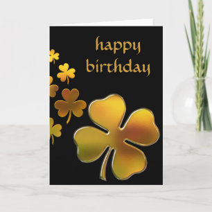 Tarjeta de cumpleaños feliz de marzo de los