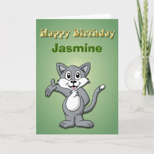 Tarjeta de cumpleaños feliz de Personalizado de ga