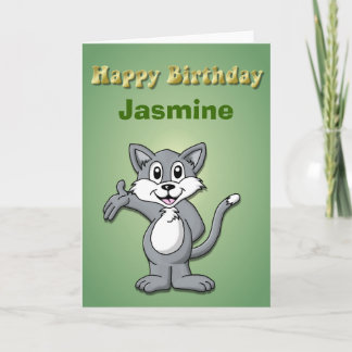 Tarjeta de cumpleaños feliz de Personalizado de ga