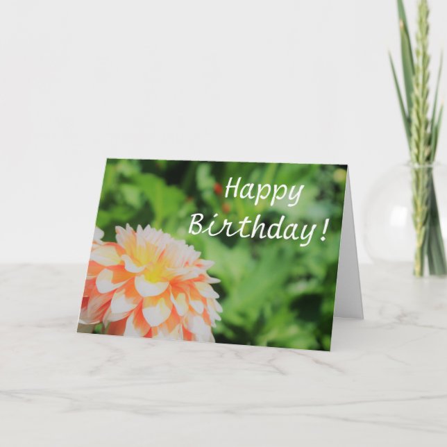 Tarjeta de cumpleaños feliz de verano de bonito Da (Anverso)