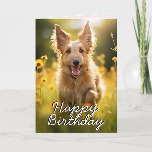 Tarjeta de cumpleaños feliz del personalizado Berg (Anverso)