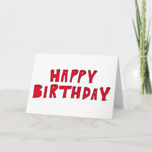 Tarjeta de cumpleaños feliz Día de cumpleaños Día 
