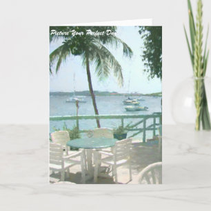 Tarjeta de cumpleaños feliz, imagina tu día perfec