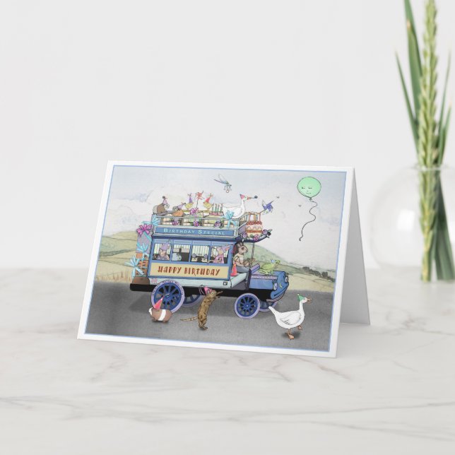 Tarjeta de cumpleaños feliz para el "Cumpleaños Es (Anverso)