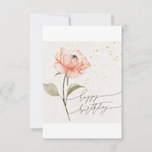 Tarjeta de cumpleaños feliz para ella