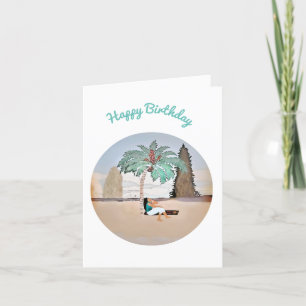 Tarjeta de cumpleaños feliz para ella
