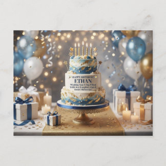 Tarjeta de cumpleaños feliz para niños
