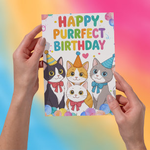 Tarjeta de cumpleaños feliz para personalizados co