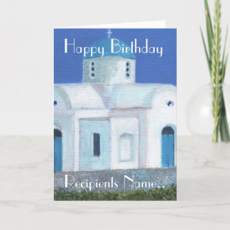 Tarjeta de cumpleaños feliz personalizada de la im