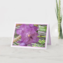 Tarjeta de cumpleaños feliz personalizada para las