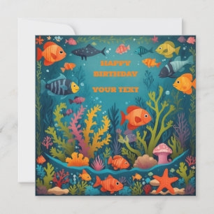 Tarjeta de cumpleaños feliz - Personalizar tarjeta