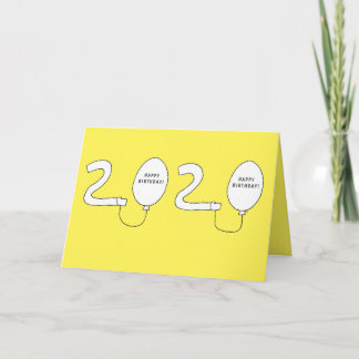 Tarjeta De Cumpleaños Feliz Y Moderna En 2020
