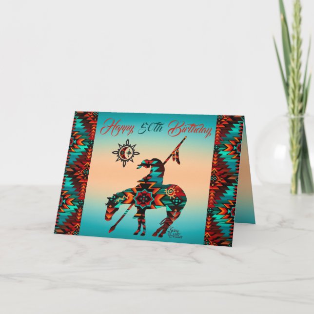 Tarjeta de cumpleaños Fin del Sendero (Anverso)