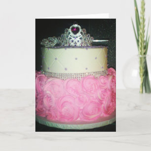 Tarjeta de cumpleaños "Fit for a Princess"