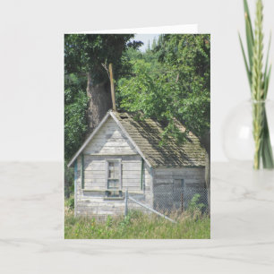 Tarjeta de cumpleaños "Flagstaff Shack"