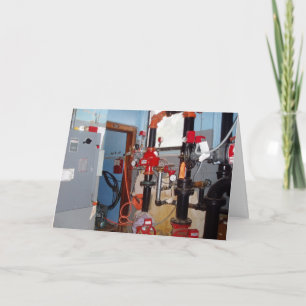 Tarjeta de cumpleaños "Flex Your Pipes"